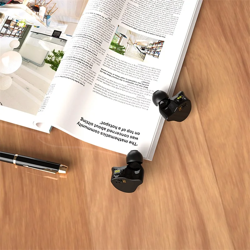CCZ Melody 10mm Dual Magnetic Circuit DD Unit+Customized BA in Ear Monitor Earphone Wired Earbuds Headset Gaming Headphone KS1