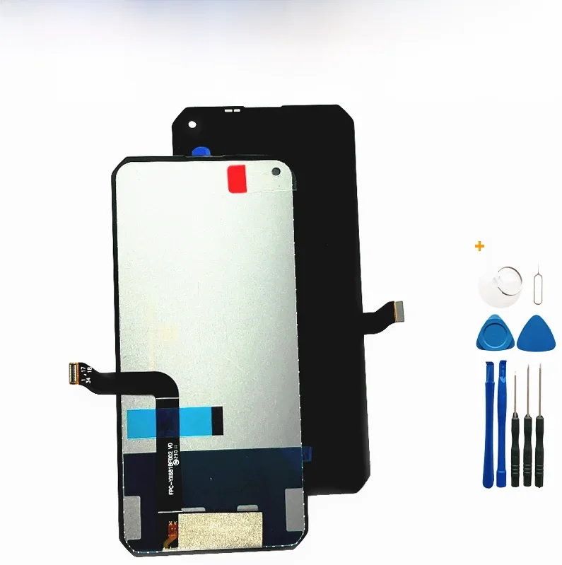 Oryginalny do zbiornika Unihertz 1 wyświetlacz do ekranu LCD telefonu z ramą + montaż digitizera ekranu dotykowego akcesoria ze szkła do naprawy panelu — zdjęcie produktu 7