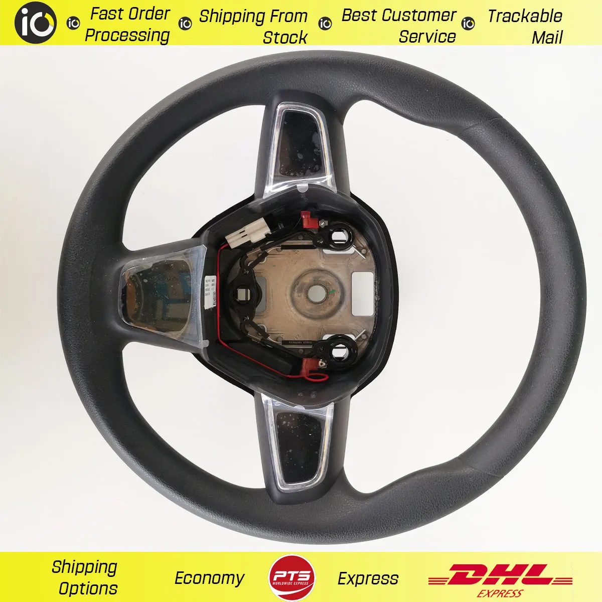 

Steering Wheel For Renault Kwid - 484003870R - Fast Shipping From Warehouse