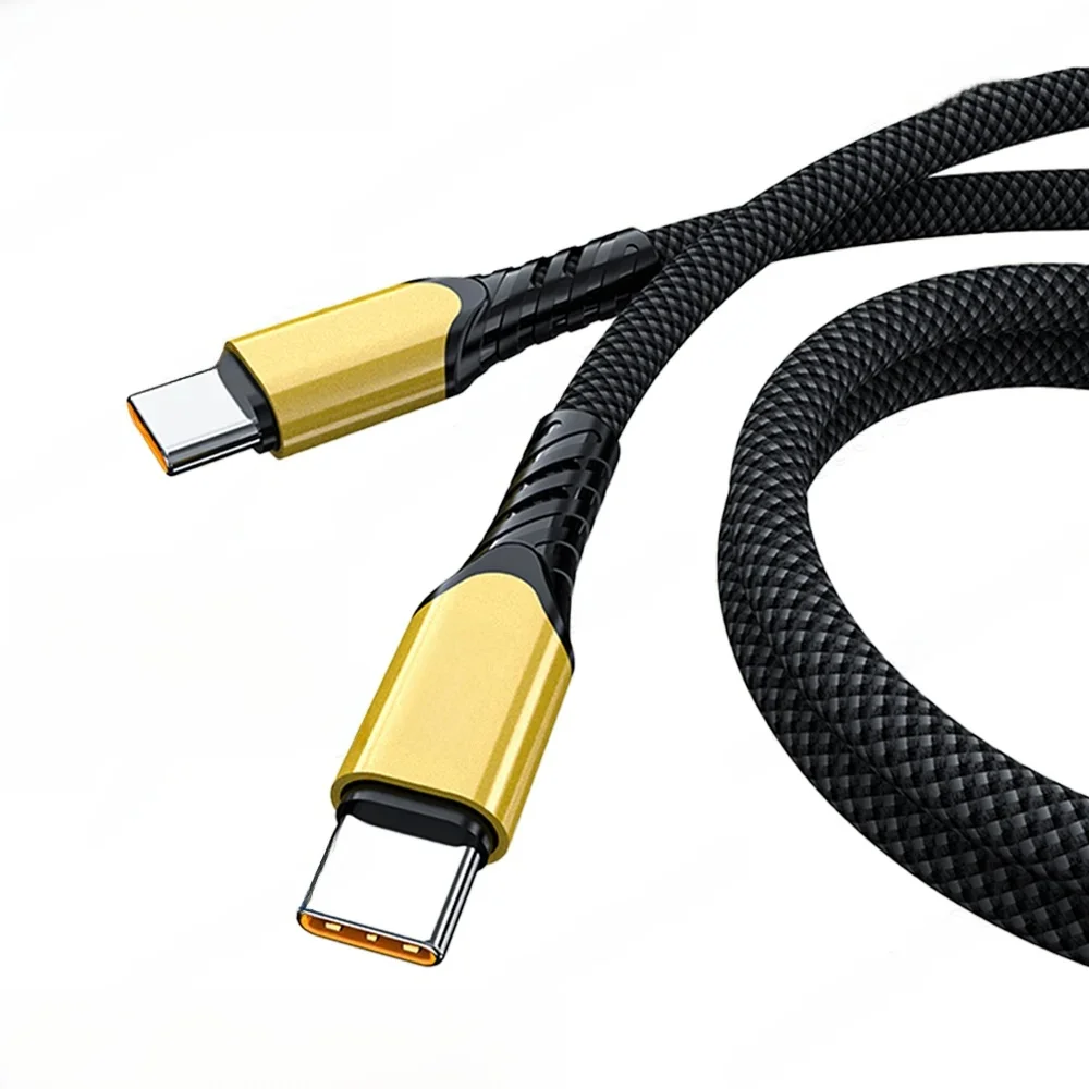 NNBILI 240 W USB-C-Kabel Stromkabel QC4.0 für MacBook Samsung iPhone 15 16 USB C auf C PD-Kabel 48V5A Schnellladekabel Typ C