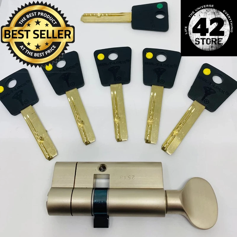 Mul-T-Lock 69MM 7x7 Kgb 5+1 Keyed Trap Barrel Original High Quality