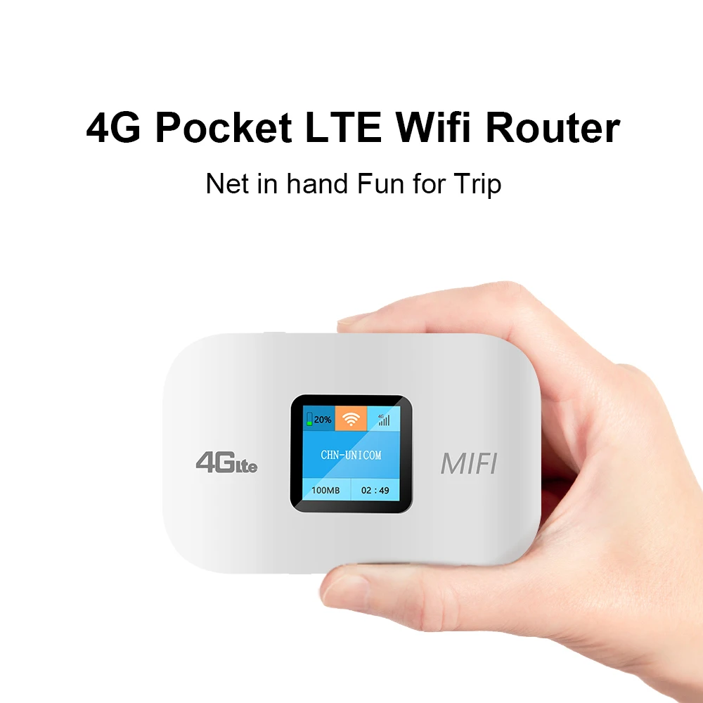 Benton 4G Lte Portable Wifi Router Type C Network Nano Card Unlimited Wireless WPS Dongle Mifi Routers Unlocked Hotspot 150Mbps