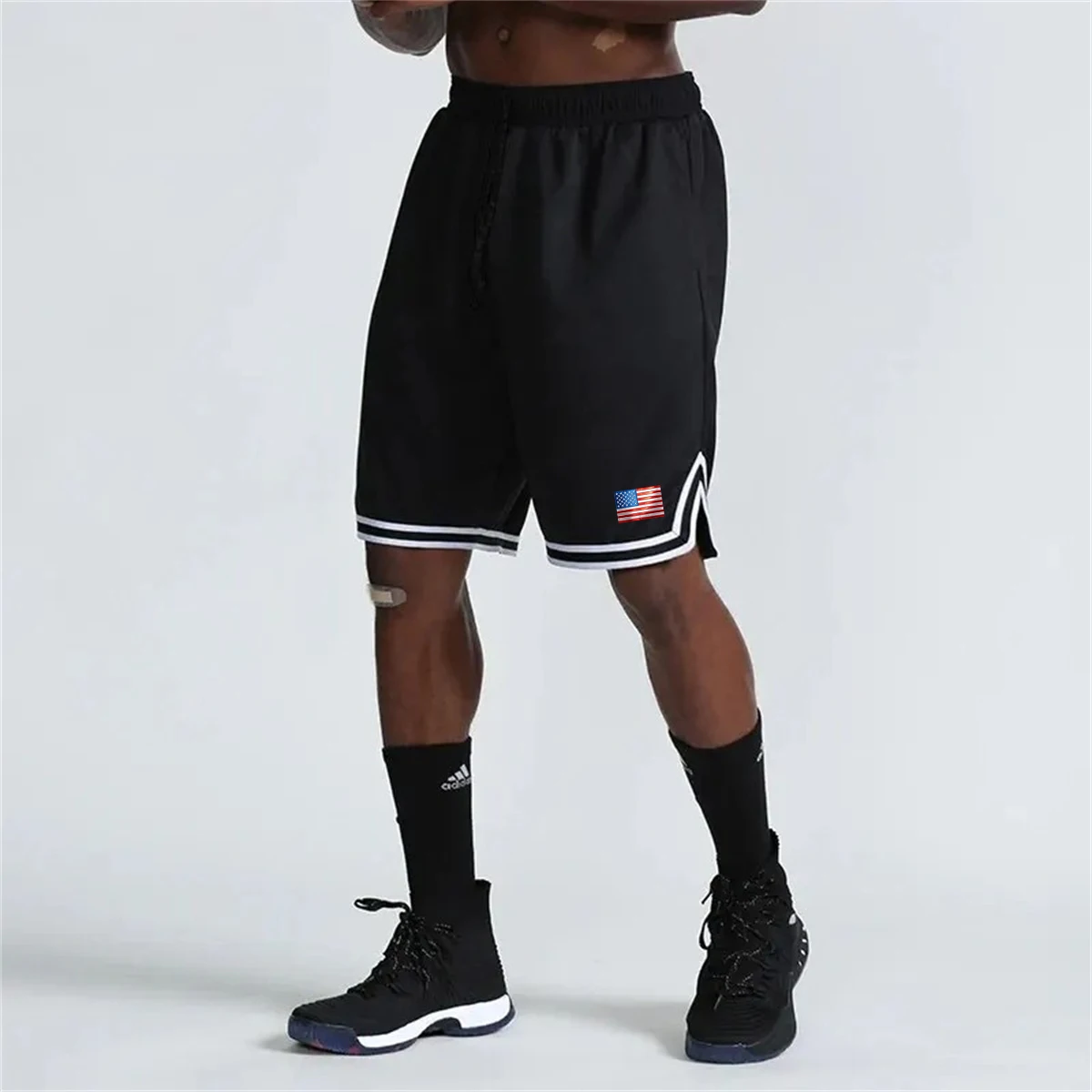 

Men Basketball Shorts Summer Sportswear Male Tracksuit Gym Fitness Clothing Training Jogging Shorts Running Sport Short pant Men