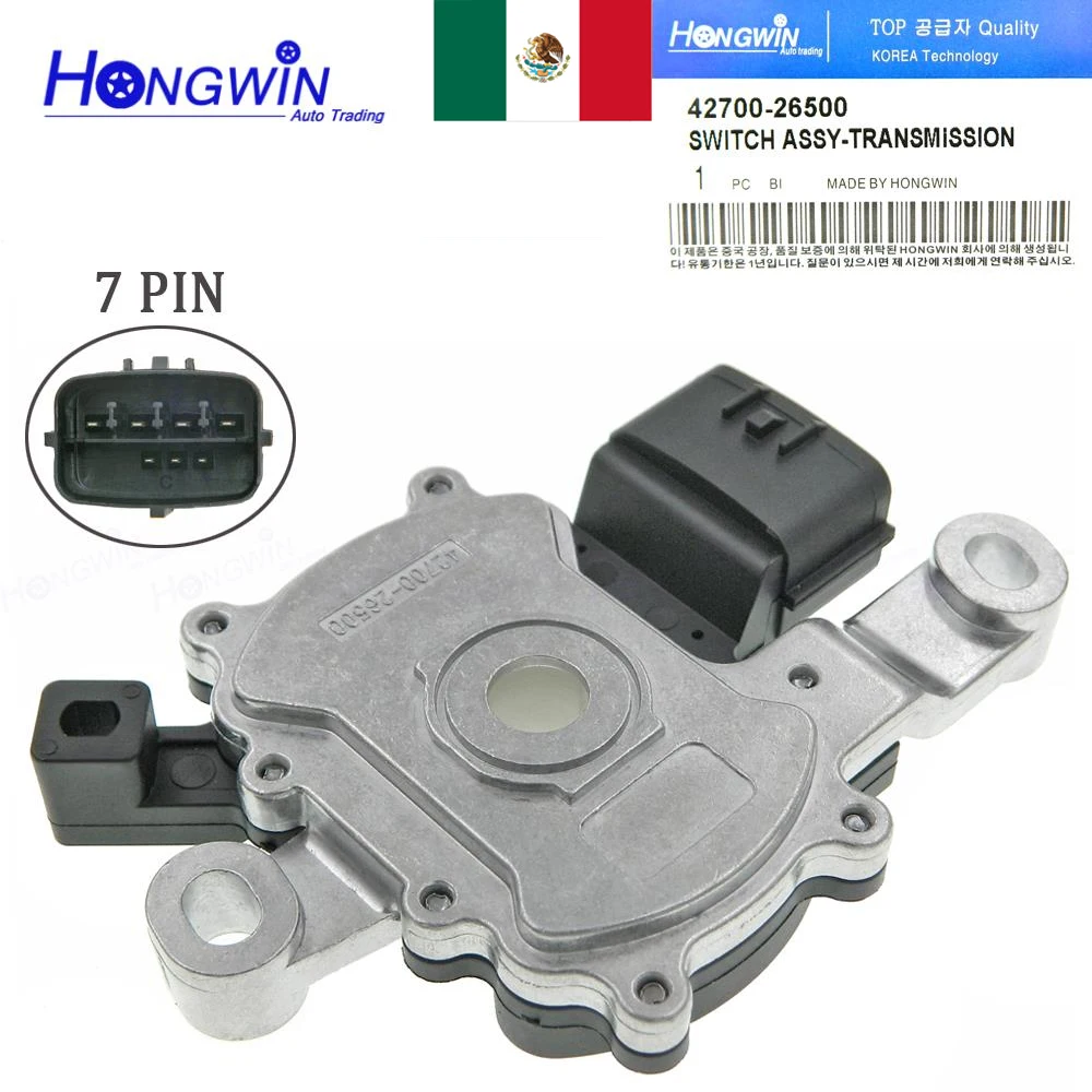 

42700-26500 4270026500 42700-26700 42700-26000 New Neutral Safety Switch For Hyundai Kia Accent Elantra Sonata Tucson 2011-2020