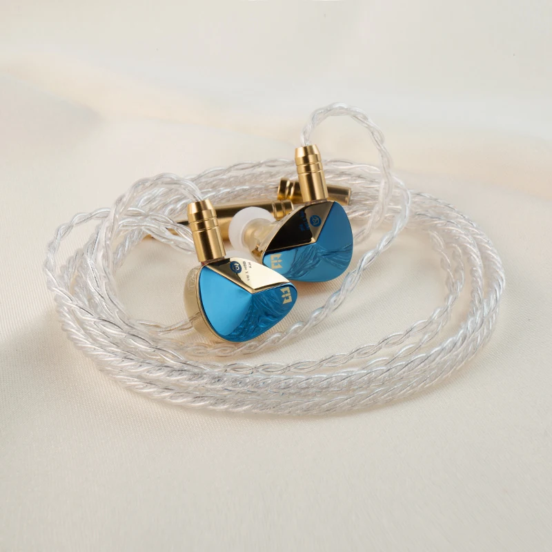 TRI x HBB-Fone de ouvido dinâmico, fone de ouvido com fio, fones de ouvido com cancelamento de ruído, IEM, diafragma DLC 3rd Generation