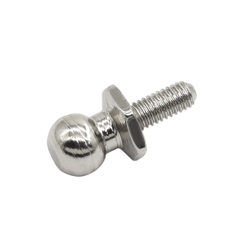12pçs parafusos de cabeça esférica de carro rc 02038 m3 parafusos de cabeça esférica adequados para hsp 94188/94123/94166/94107 1/10 rc carro caminhão peças de reposição
