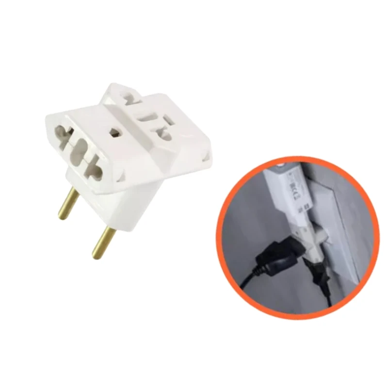 Adaptador Tomada T Multiuso Plug Elétrico 10A 20A Triplo Bob Esponja Benjamin