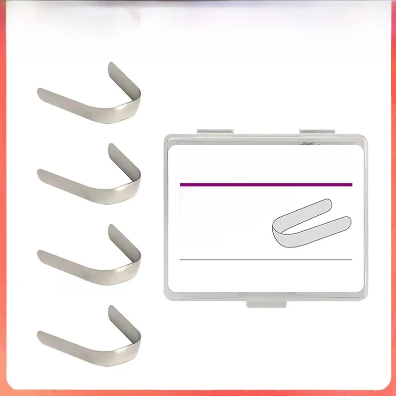 30 szt. Matryca dentystyczna Tofflemire wyprofilowane matryce ze stali nierdzewnej podwójne wyprofilowane opaski matrycowe 0.03mm/0.038mm materiał stomatologiczny — 2