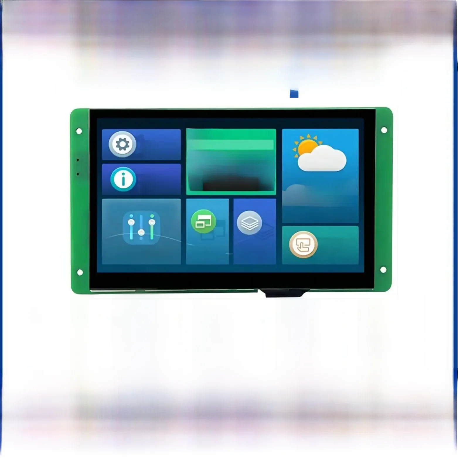 DWIN 7-calowy moduł LCD 800*480 RS232/TTL HMI komercyjny ekran dotykowy inteligentny wyświetlacz TFT UART DMG80480C070-04W — zdjęcie 2