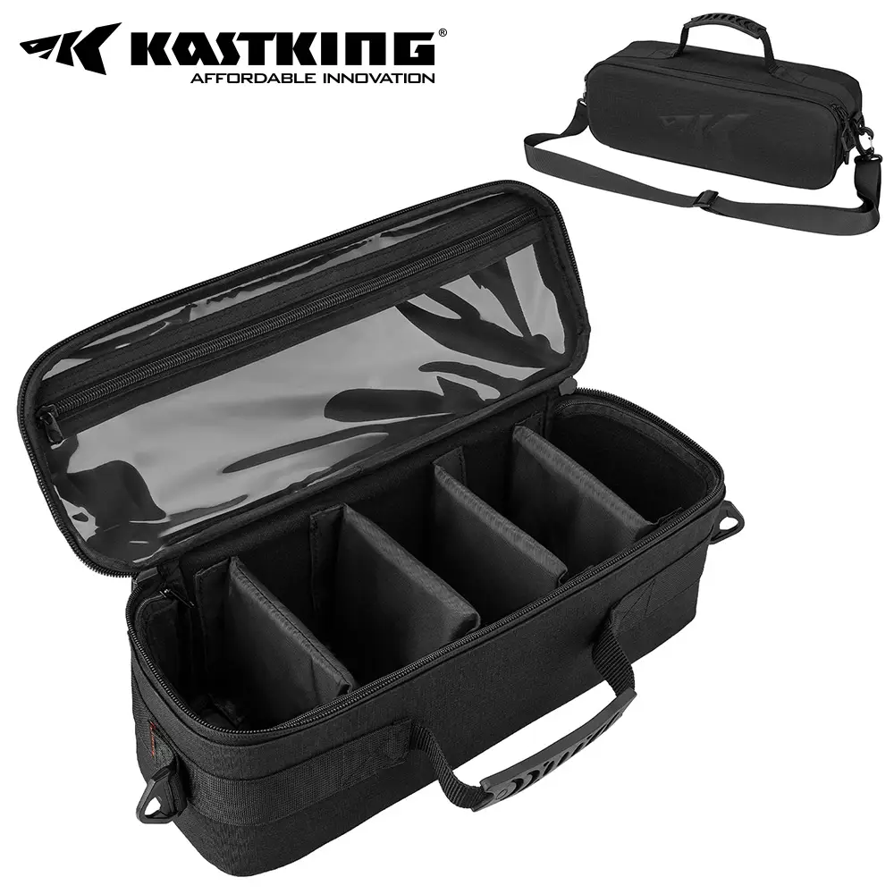 KastKing 낚시 릴 케이스 M/L 사용자 정의 보관 충격 방지 내부 분배기 디자인 견고하고 방수 유지 릴 보호