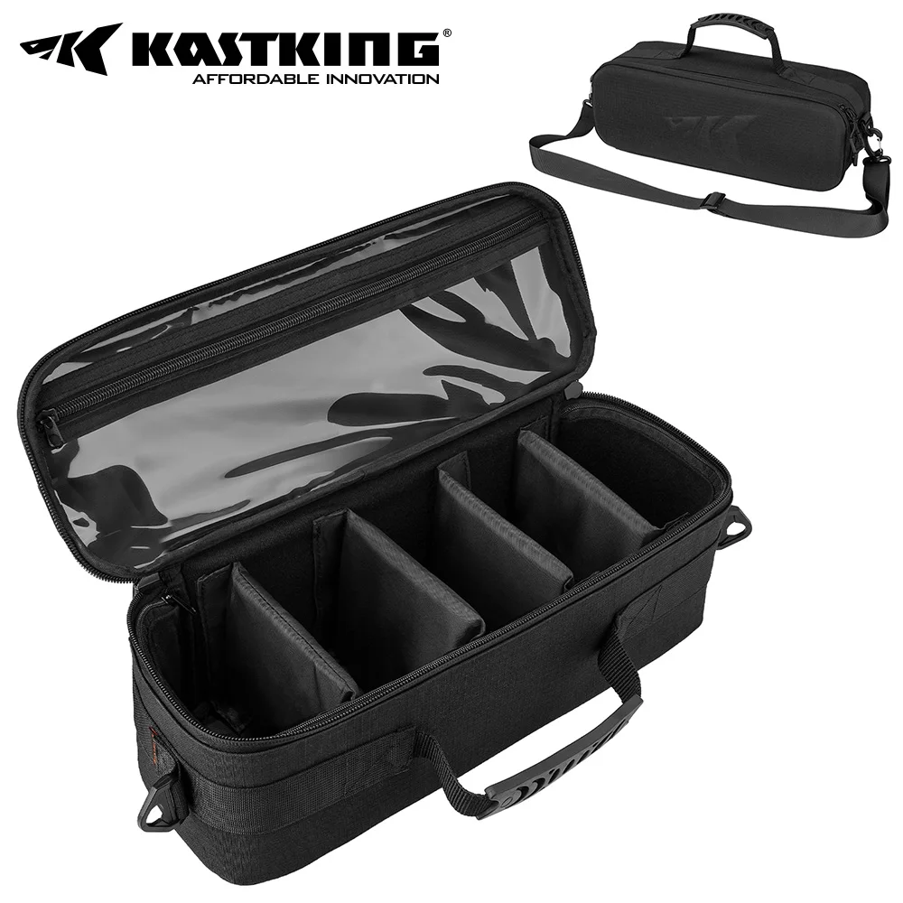 KastKing Fishing Reel Case M/L Customize Storage Shockproof Internal Divider Design Tough and Water-resistant Keep Reels Protect 