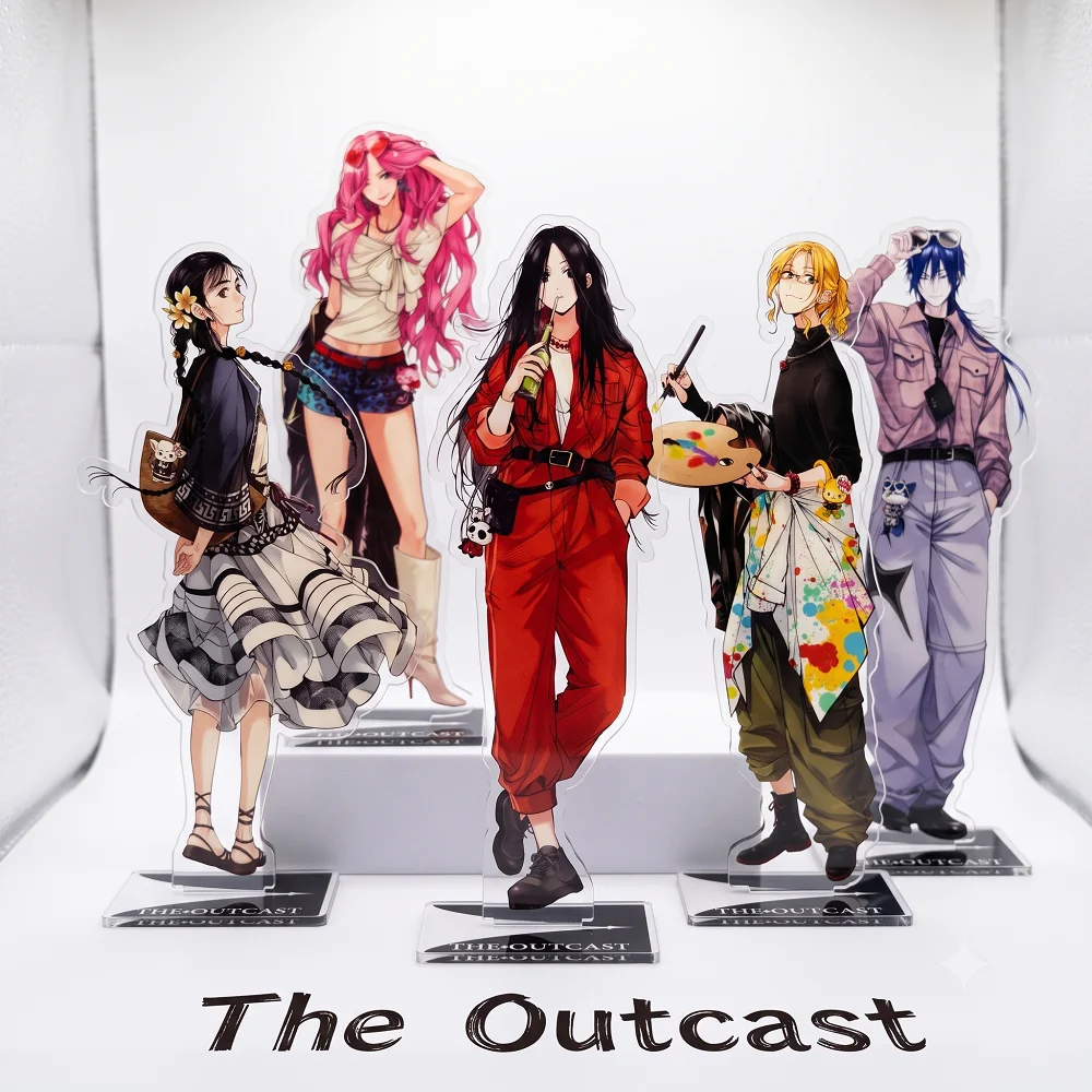 Акриловая подставка-брелок с персонажем аниме Hitori no Shita The Outcast, модель Фэн Баобао, декоративная настольная фигурка, коллекционный предмет для отаку.