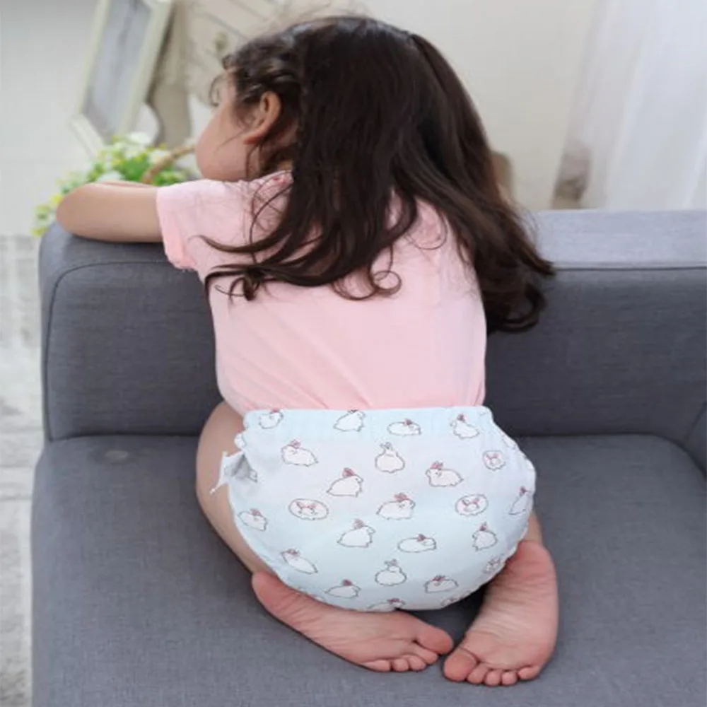 Baby Four-Layer Gauze Diaper Waterproof Newborn Washable Diaper Cotton Diaper Pocket Baby Learning Pants