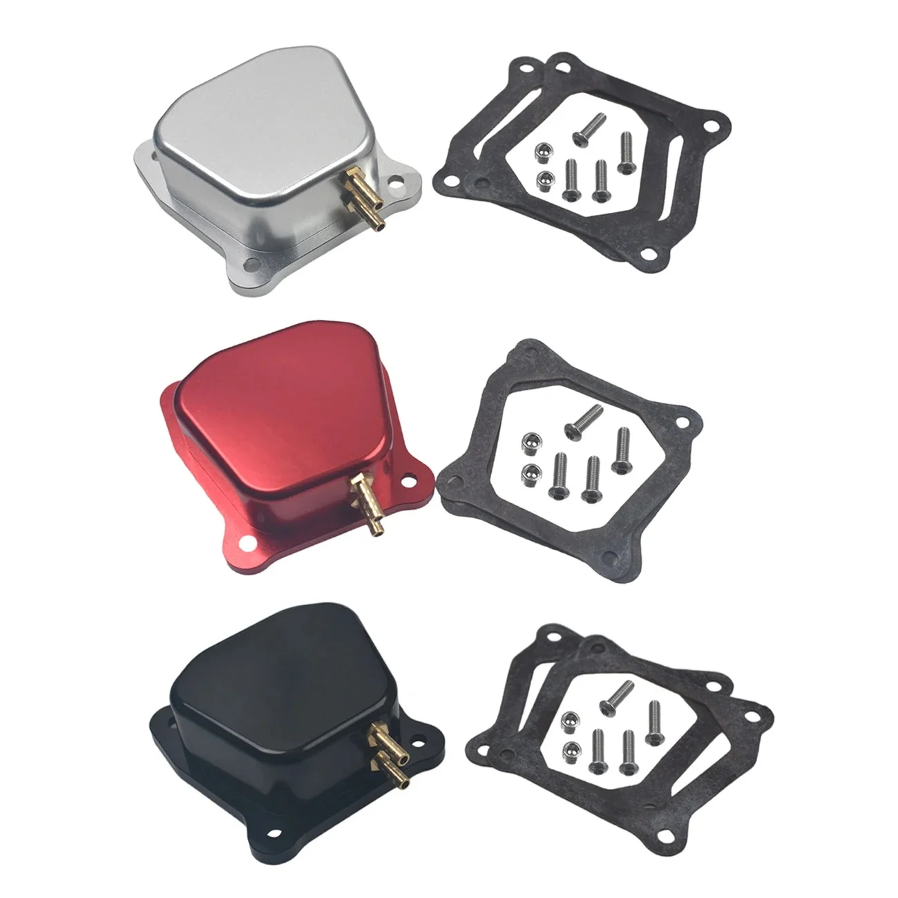 AliExpress Silver Red Black Billet Aluminum Valve Cover For Predator 212 Non Hemi Go Kart Coleman CT200U CT100U BT200X CC100X Mini Bike