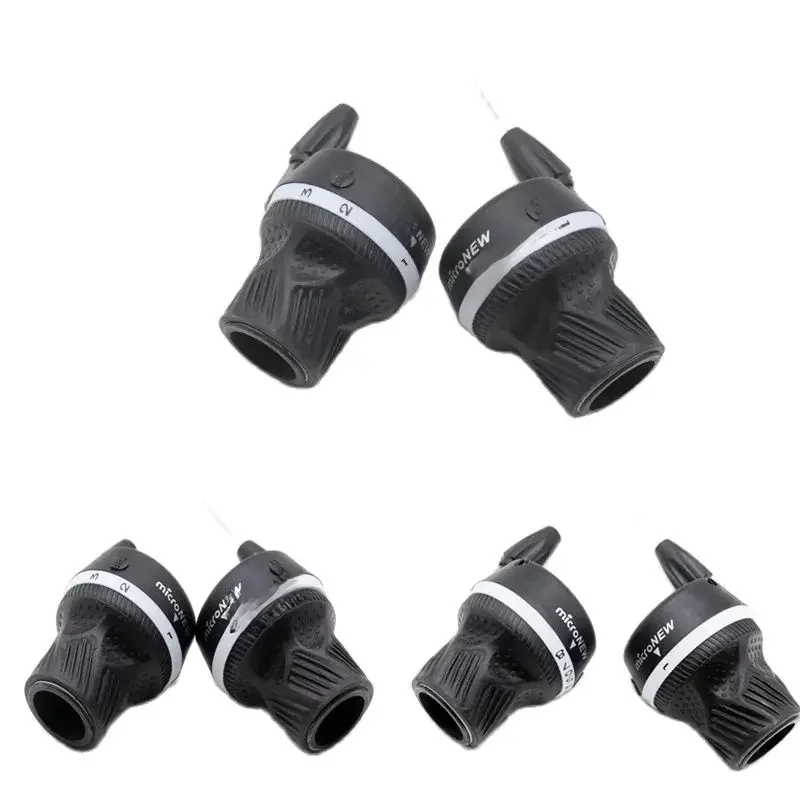 AliExpress microNEW MTB Bike Bicycle Twist Grip Gear MS25-6 MS25-7 Shifters 3X6s 3X7s 3X8s Speed DIP Compatible for Shimano