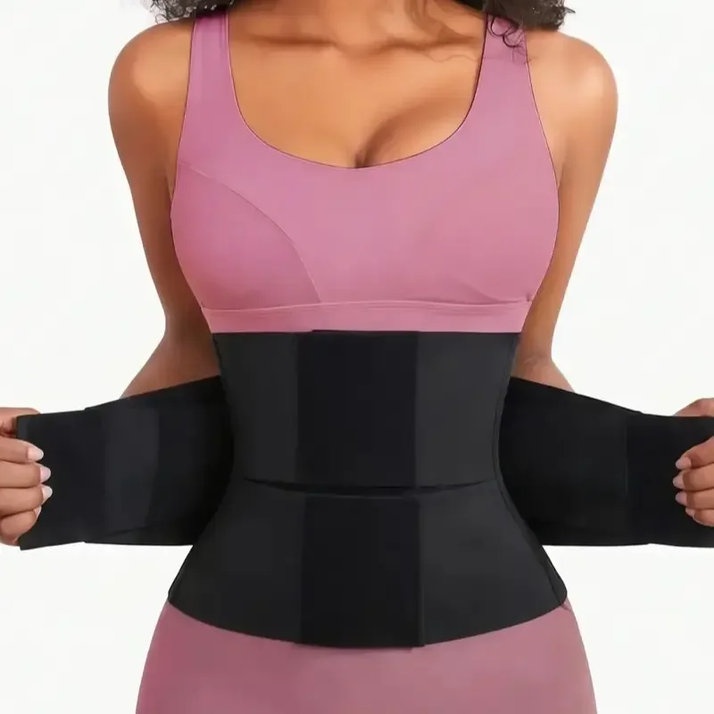 Women's Soft Support Waist Wrap for Fitness & Daily Outfit LayeringAdjustable Women's Waist Support Belt for Daily Comfort & Posture