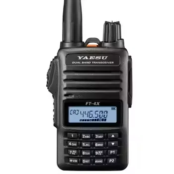 

YAESU FT-4XR Dual Band 5W VHF/UHF FM Ultimate Compact Handheld Transceiver Walkie Talkie Two Way Radio