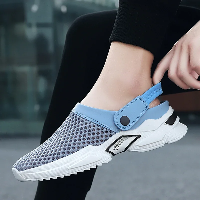 Tongs de plage pour hommes et femmes, pantoufles de piscine, sandales d'été, chaussures de tennis, paniers de travail