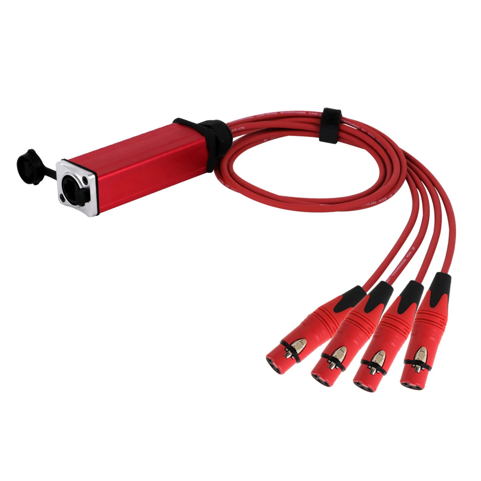 Imagem -02 - Conector Macho e Fêmea Adaptador de Áudio Extensor de Sinal para Estúdio de Gravação de Palco Rj45 Cat5 a Canais Pinos Xlr 0.5m14m