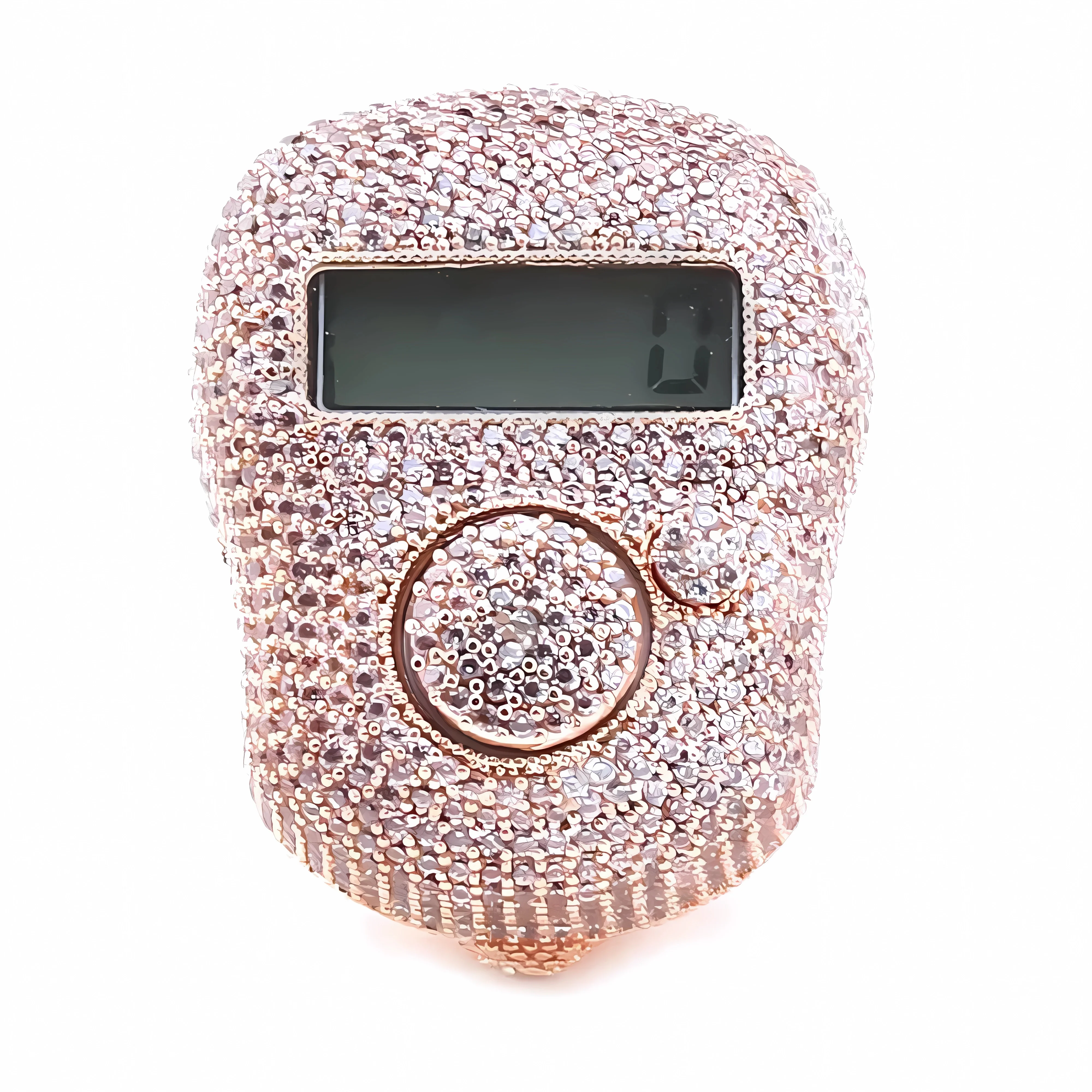 Tasbih Tally Counter for Muslims Zikr Ring Digital Tasbeeh - Tasbeeh Counter Muslim Tasbih Musulman Electric Counter Zirconium