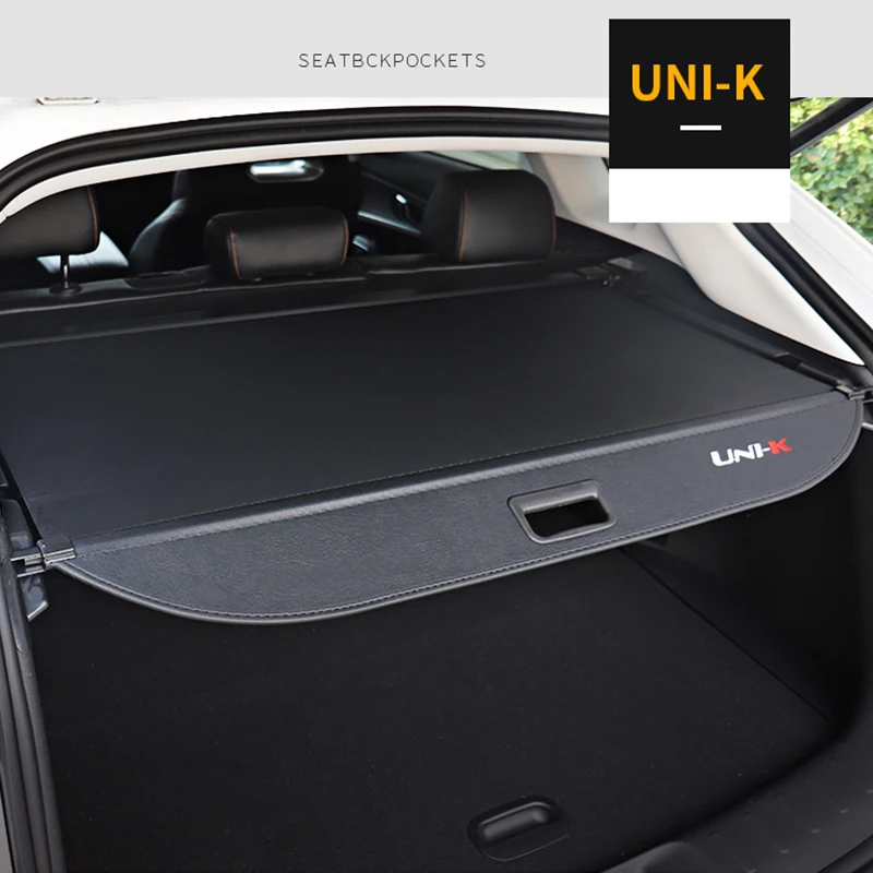 Voor Changan UNI-K 2020-2023 Auto-Onderdelen Kofferbak Privacy Cargo Cover Intrekbare Waterdichte Cargo Cover Auto Unik Accessoires