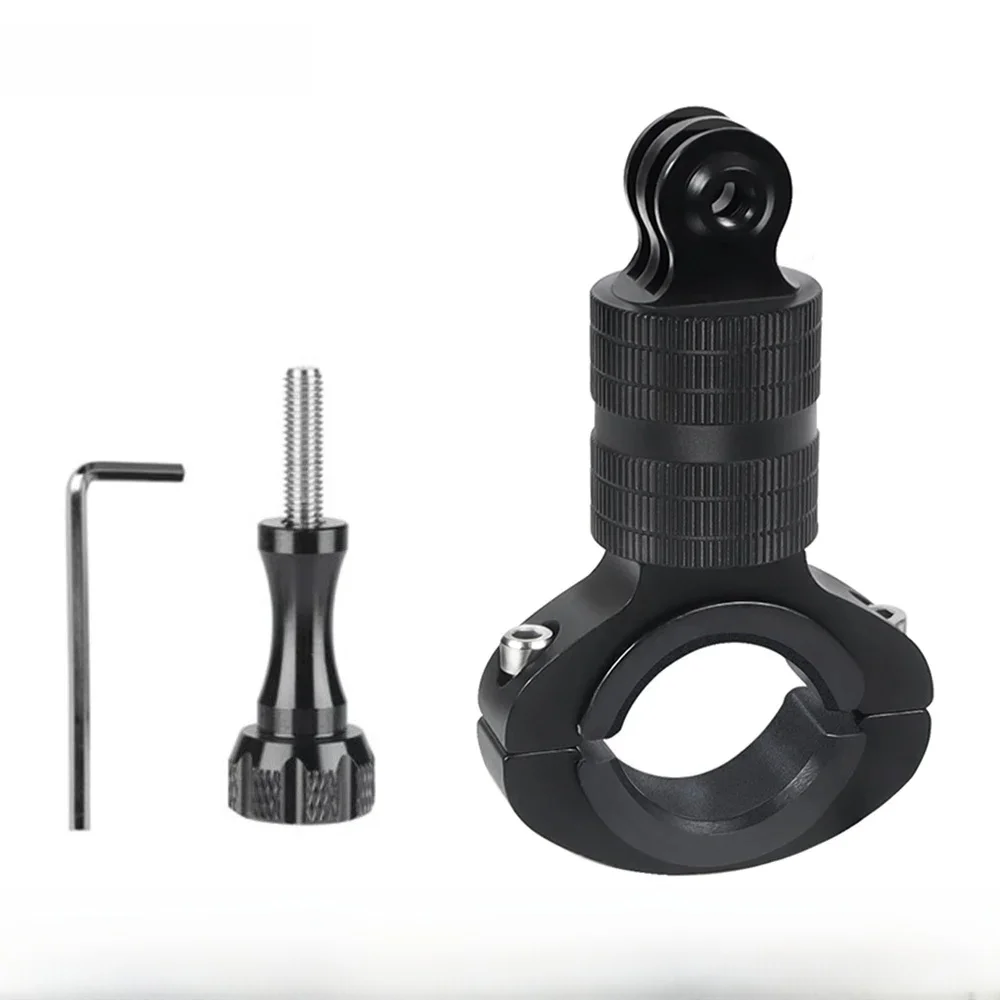 Aluminiowy uchwyt na kierownicę motocykla do GoPro Hero 13 12 11 10 9 Insta360 X3 X4 DJI Osmo Action 5 4 3 2 Akcesoria do aparatu — zdjęcie 2