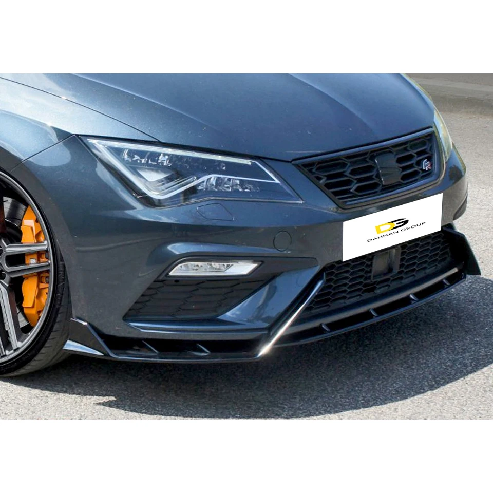 Sitz Leon MK3 Facelift 2017-2020 Lenz Design Lippen Kit Front Spoiler Splitter Lippen Seite Rock Verlängerungen Sport Bodykit