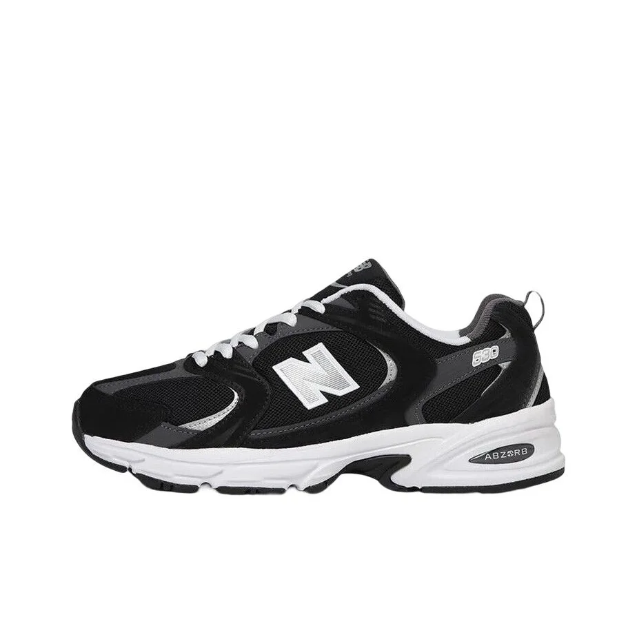 New Balance NB 530 - حذاء جري متعدد الاستخدامات ومنخفض القطع متوفر في إصدارات الرجال والنساء باللونين الأسود والأبيض. #2