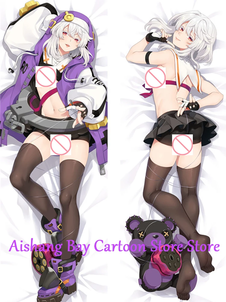 

Anime Dakimakura Pillow Bridget Guilty Gear S Dakimakura 2-Side Print Pillowcase Hugging Body Cushion Cover Otaku Waifu