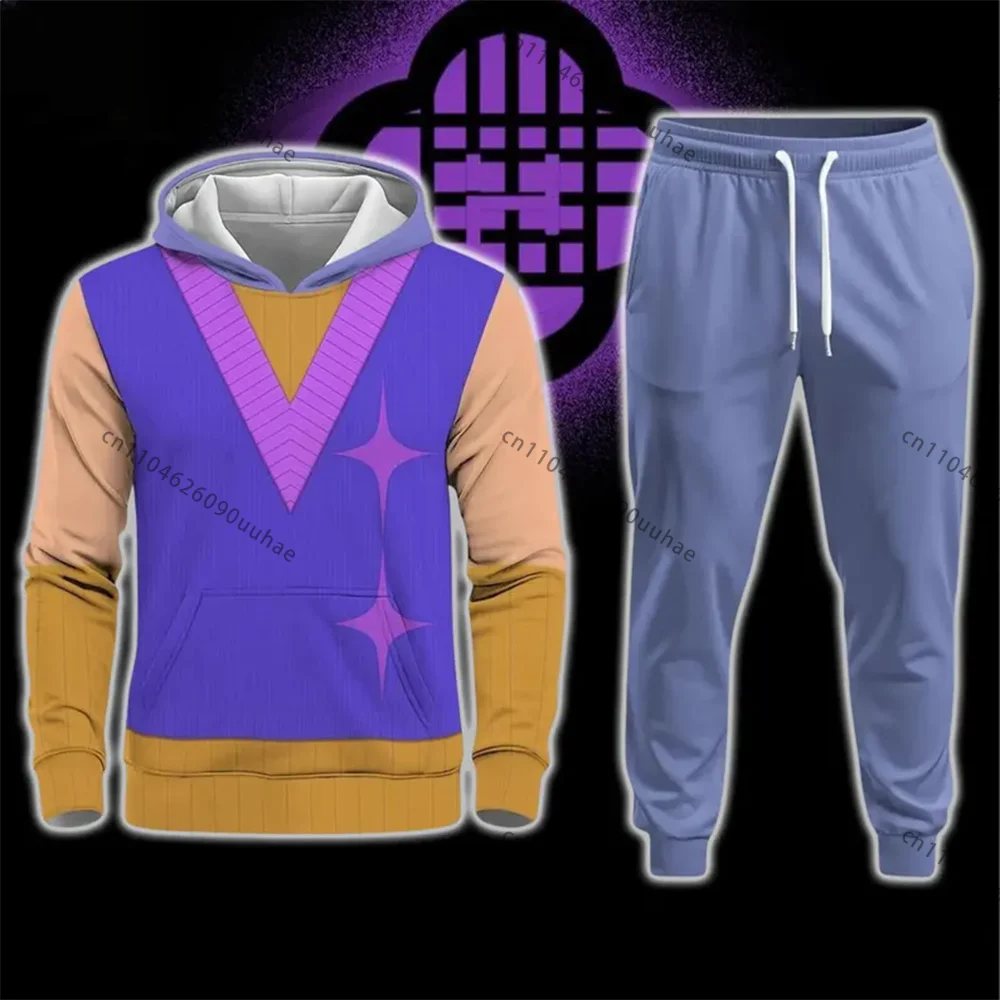 جديد KPop شيطان الصيادين فيلم ساجا بنين الطباعة هوديي البدلة سترة الموضة عادية الشارع خريف شتاء كم طويل هوديس مجموعات