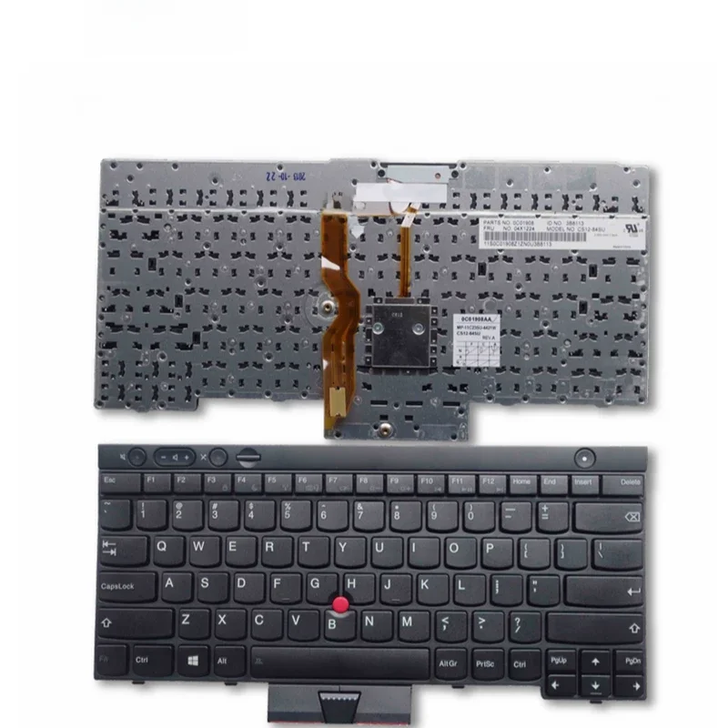 Klawiatura US/UK/FR/GR/IT/RU/SP/TR/JP do Lenovo ThinkPad L530 T430 L430 T430S X230 W530 T530 T530I T430I 04X1263 04W3048 04W3123 — zdjęcie produktu 7