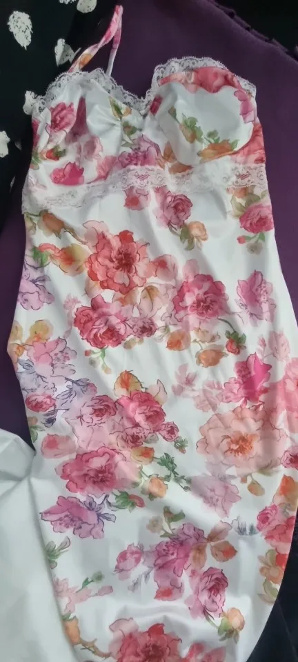 New Floral Suspender Split Slim Sleeveless Patry Beach Style Spaghetti Strap Dress Women Clothes Mini Dress 2024 Summer photo review