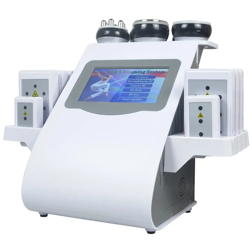2025 Ultrasonic Cavitation 40k Vacuum System Machine 6 in 1 Slimming Face Lifting Cellulite Reduction Massage Body Shaping Fat