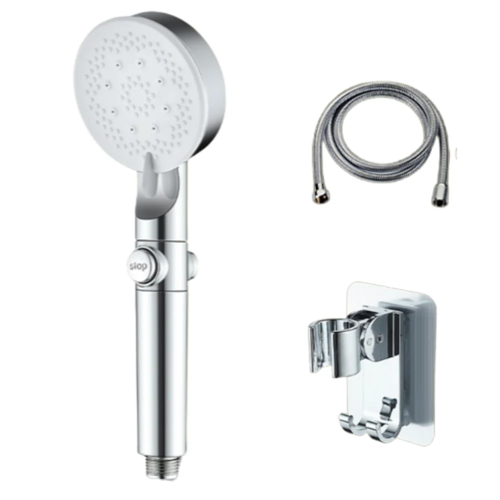 Daru Mi 5 Way Water Pressure rise Shower Head Shower Stem 2m Shower Hanger Set