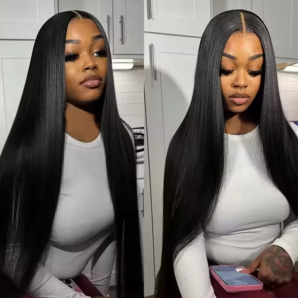 13x4 العظام شعر طبيعي مفرود الباروكات 13x6 Hd الدانتيل أمامي 20 42 بوصة مستقيم الشعر الدانتيل الشفاف 250 كثافة باروكة من شعر طبيعي