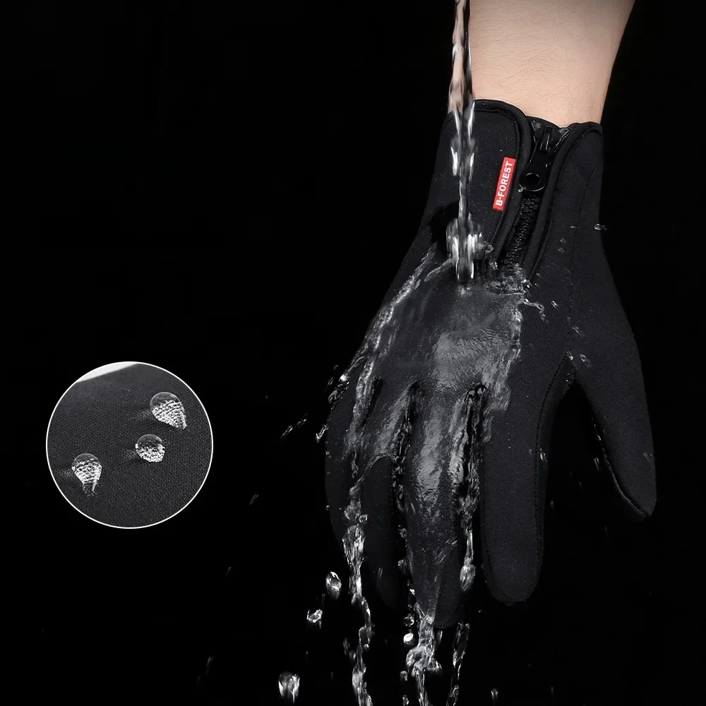AliExpress cycle zone Autumn Winter Warm Cycling Gloves Outdoor Sport Running Bicycle Windproof Ski Gloves for Camping