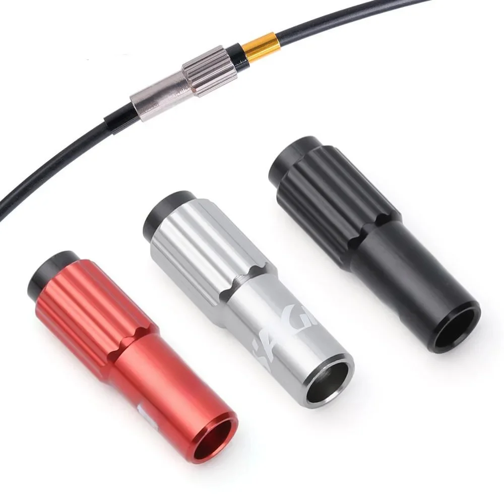 AliExpress 1/2pcs MTB Bike Micro Adjustable Screws Brake Cable Gear Shift Connector Road Bike Shifter Cable Line Parts Adjust Housing Caps