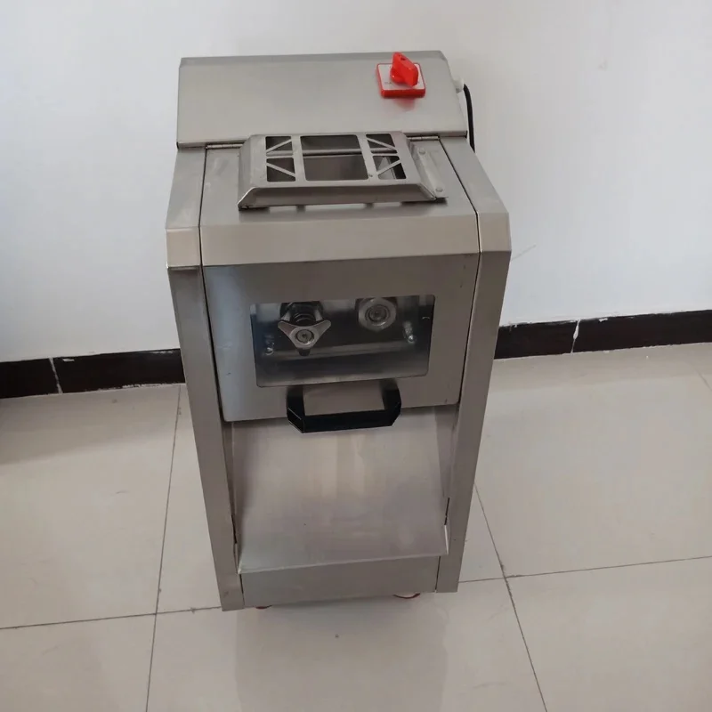 Electric Commercial Meat Grinder Stirring Machine Meat Chicken Rack Butcher Shop 2200W Strong Vertical Meat Mincer Machine