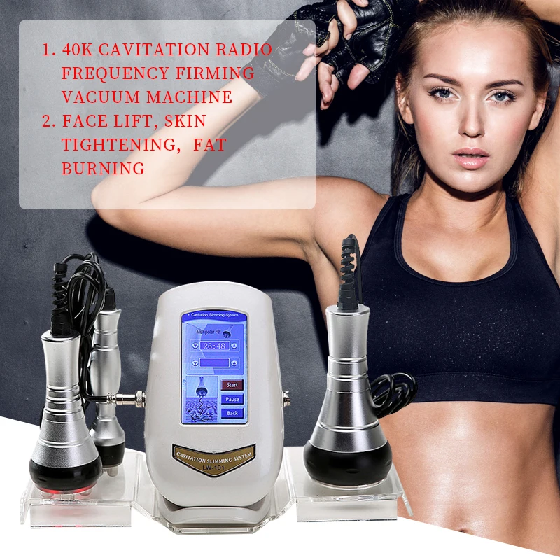 

40K Cavitation RF Beauty Device Facial Massager Tightening Face Lifting Skin Care Tool