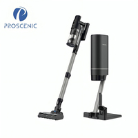 Proscenic DustZero S3 Cordless Vacuum Cleaner with Auto Empty Station 30000Pa Suction 3L Dust Bag 2500mAh Removable Battery