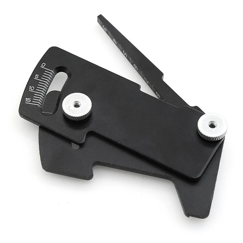 RC調整可能定規高さホイールハブバランス定規キャンバー15 °   1:8 1:10 1:12 HSP タミヤ MST ヨコモ RC ドリフトレーシングカー用ツール