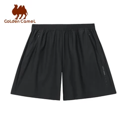 GOLDEN CAMEL Men's Shorts Outdoor Women's Pants Summer Quick-dry Running Short Cool Breathable Fashion Loose Casual Pant for Men