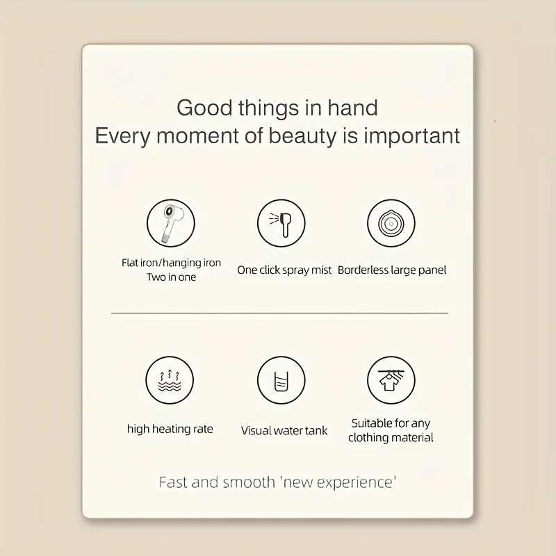 Ручная гладильная машина удобна для влажного и Сухого использования, подходит для дома и путешествий