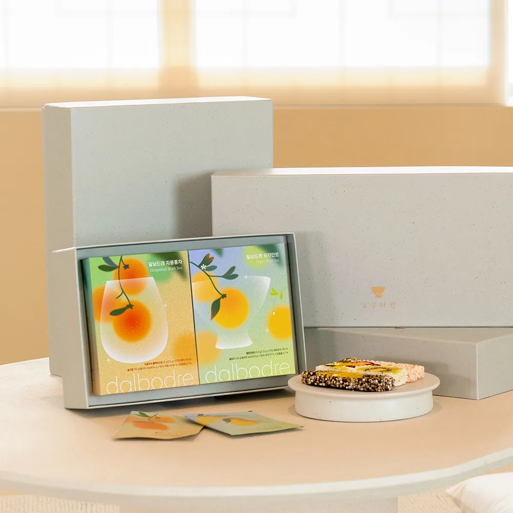 일상다완 달보드레 2입 선물세트+쇼핑백