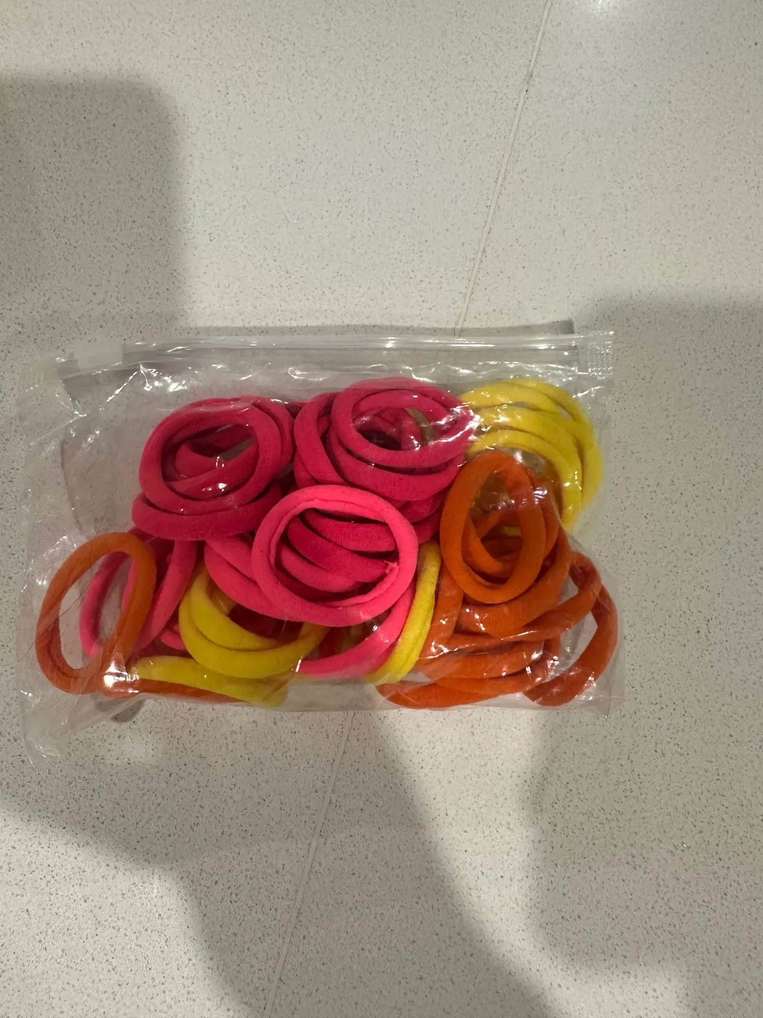 20/50PCS/Set Hair Bands for Women Girl Basic Hair Rubber Ties Ropes 4cm Simple Elastic Headband Hair Accessories Ponytail Holder photo review