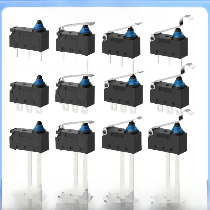 Micro interrupteur étanche 13.8mm, petit détecteur de course de clé en caoutchouc utilisé pour porte arrière de voiture, porte latérale/pistolet de chargement/appareils intelligents