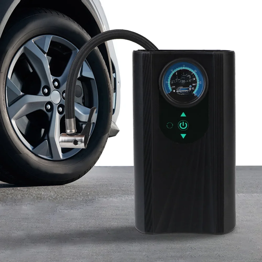 AliExpress NONE For Motorbike Auto Bicycle Handheld Air Pump 12V Electric Air Compressor High Precision Motorcycle Tyre Inflator Quick Inflating