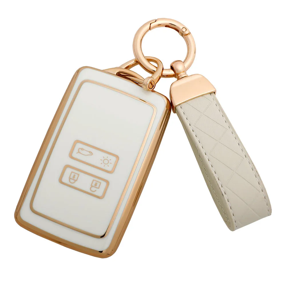 Renault Samsung Car Key Case Car Smart Key Key Key Holder TPU QM5 QM6 QM3 SM3 SM5 SM6 Clio