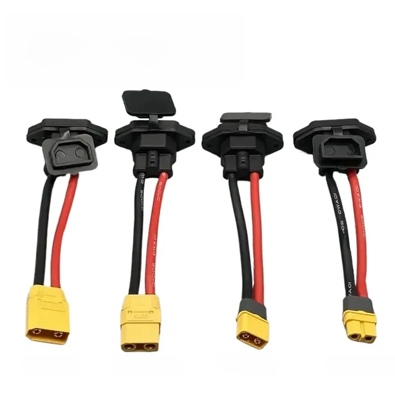 AliExpress DIVEDEER XT60/XT90 Male Female to C14 3Pin Power Socket Line XT60 XT90 Battery Charging Wire Connector New Energy E-bike Charging Cable