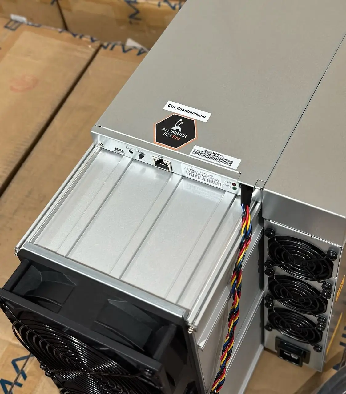 

P. SWEET DEAL Antminer S21 Pro 234TH/s ASIC Miner BTC SHA-256 3510W Crypto Mining Machine With PSU